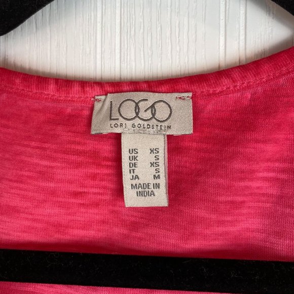 LOGO red short sleeve‎ tunic size XS - Picture 2 of 5